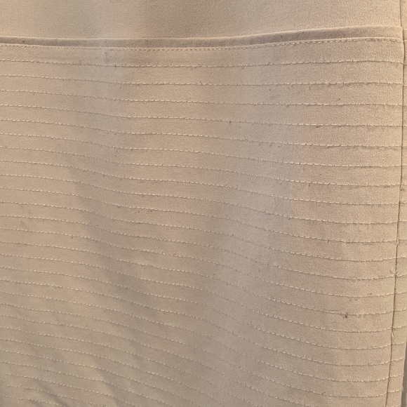 Jessica Simpson Boatneck 3/4 sleeve winter white dress - Picture 5 of 5